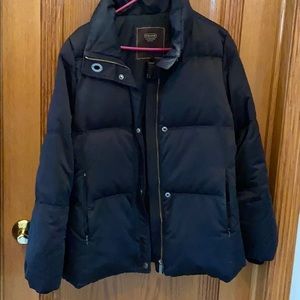 Coach puffer jacket - size large